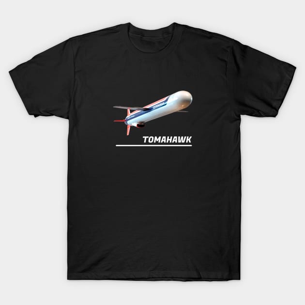 Tomahawk BGM-109 Land Attack Missile T-Shirt by Jose Luiz Filho